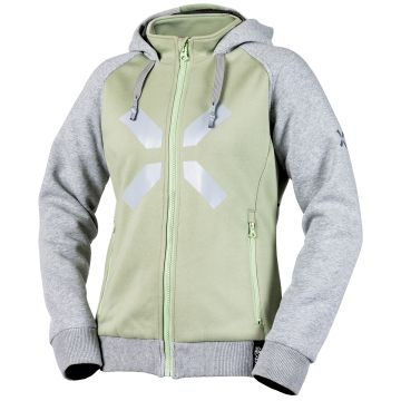 Дамски мото суитчър iXS Rapid 1.0 Light green-Cool grey 