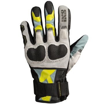 Дамски ръкавици iXS Venture-Air 1.0 Black-Blue grey-Lime yellow 