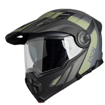 Helmet iXS Venture 1.0 Matt Black-Anthracite-Olive