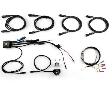 Универсален кабелен сноп за фарове Denali с контролер DialDim™ 