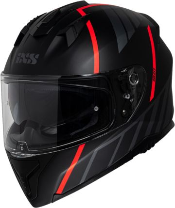 Helmet iXS 217 2.0 Black-Red Matt