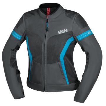 Дамско лятно яке iXS Trigonis-Air dark-grey-turquoise