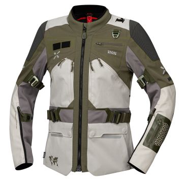 Women's Jacket iXS Venture-Air 1.0 light grey-olive