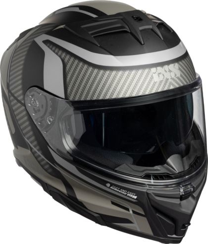 Helmet iXS 912SV 2.0 Blade matt black-silver