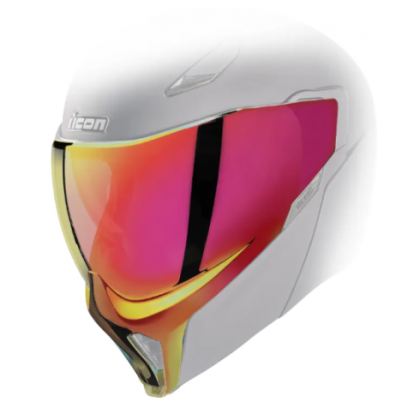 Visor ICON Threshold Calypso Red 