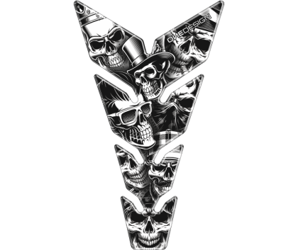 Tank pad OneDesigin SKULLS1 PAD8P
