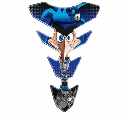 Протектор за резервоар OneDesigin JOKER BLUE CGEXS71BP