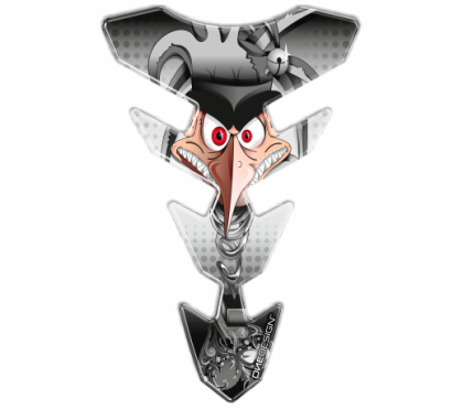 Протектор за резервоар OneDesigin JOKER GREY CGEXS71WP