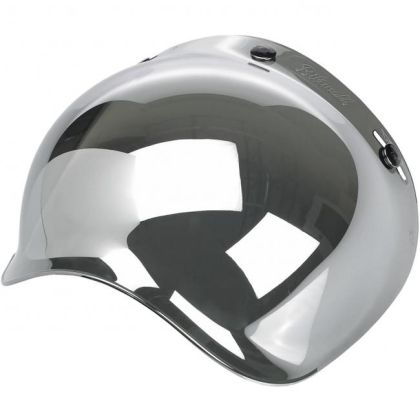 Biltwell Universal Bubble Shield Anti-Fog Chrome Mirror