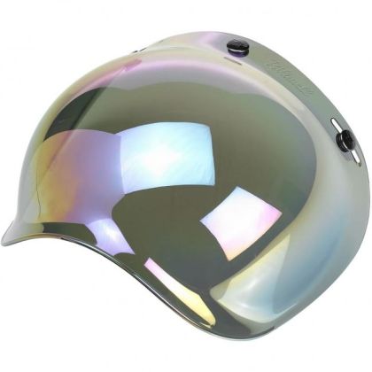 Biltwell Universal Bubble Shield Anti-Fog Rainbow Mirror