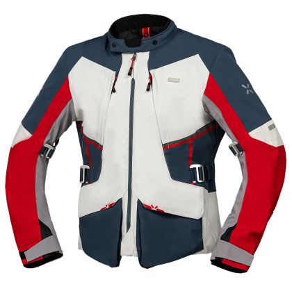 Всесезонно яке iXS  Tourster-STX 1.0 light grey-blue-red