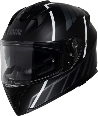 Каска iXS 217 2.0 Black-White Matt