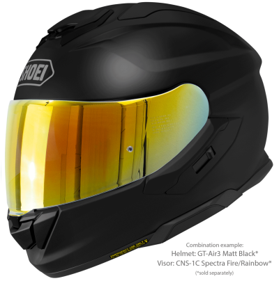 Визьор Shoei CNS-1C за каски GT-Air 3 огледален Fire Orange 