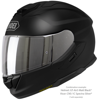 Визьор Shoei CNS-1C за каски GT-Air 3 огледално сребрист