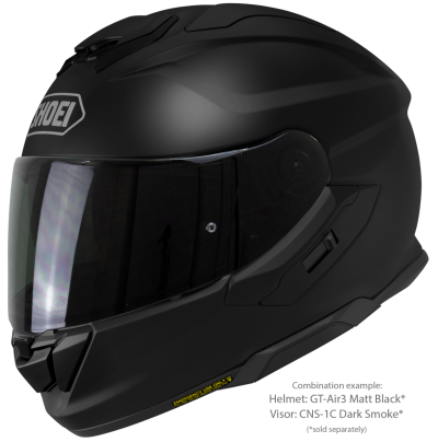 Visor Shoei CNS-1C for GT-Air 3 helmets Dark