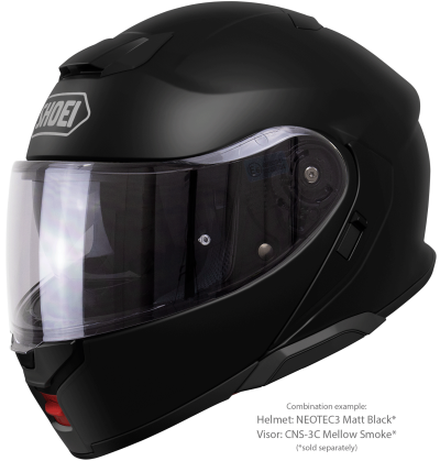 Visor Shoei CNS-3C for Neotec 3 helmets Mellow Smoke 