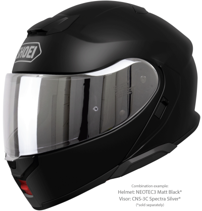 Visor Shoei CNS-3C for Neotec 3 helmets Spectra Silver 