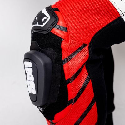 Leather Suit One-Piece iXS Ace 1.0 Black-White-Red
