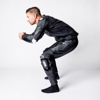 Leather Suit Two-Piece iXS Ace 1.0 Black