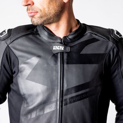 Leather Suit Two-Piece iXS Ace 1.0 Black
