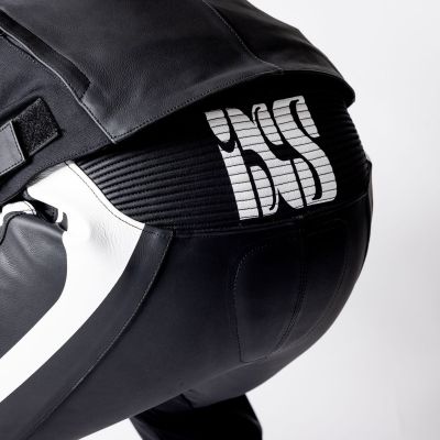 Leather Suit Two-Piece iXS Ace 1.0 Black-White-Red
