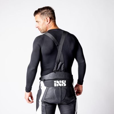 Leather Suit Two-Piece iXS Ace 1.0 Black-White-Red