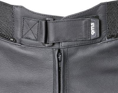 Leather Suit 2 pcs GMS GR-1 Black-Grey-White