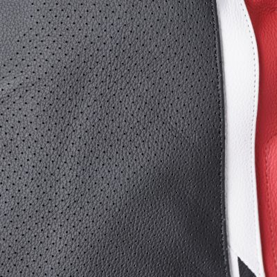 Leather Suit 2 pcs GMS GR-1 Black-Grey-White