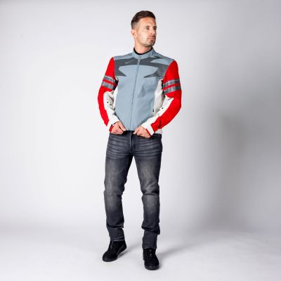 Jacket iXS Rapid-STX 2.2 Blue grey-Red
