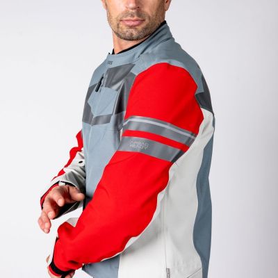Jacket iXS Rapid-STX 2.2 Blue grey-Red