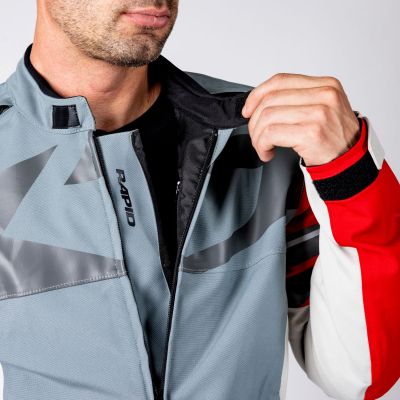 Jacket iXS Rapid-STX 2.2 Blue grey-Red