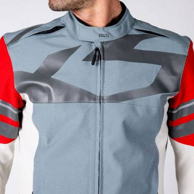 Jacket iXS Rapid-STX 2.2 Blue grey-Red