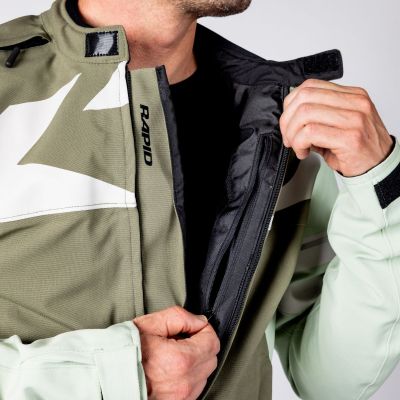 Jacket iXS Rapid-STX 2.2 Olive-Light green
