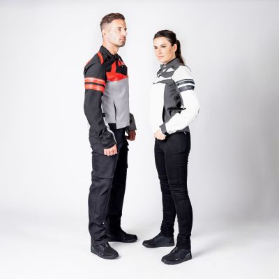 Jacket iXS Rapid-STX 2.2 Dark grey-Red