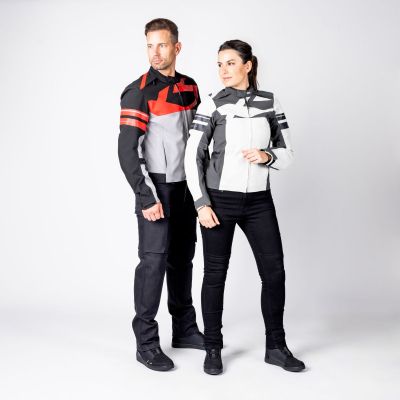 Jacket iXS Rapid-STX 2.2 Dark grey-Red