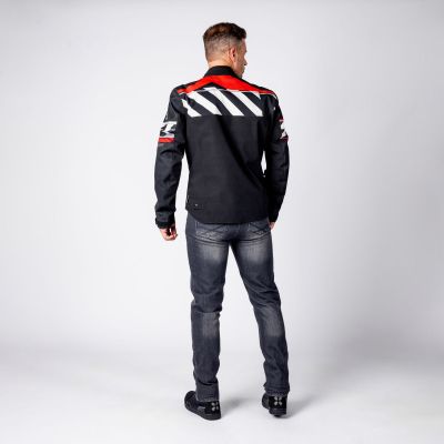 Jacket iXS Rapid-STX 2.1 Black-Red-Grey