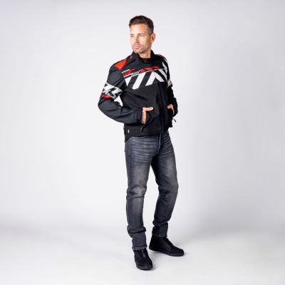Jacket iXS Rapid-STX 2.1 Black-Red-Grey