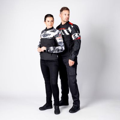 Jacket iXS Rapid-STX 2.1 Black-Red-Grey