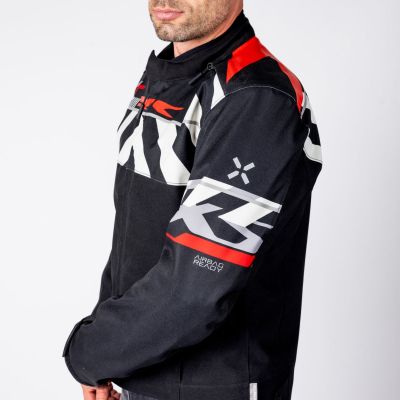 Jacket iXS Rapid-STX 2.1 Black-Red-Grey