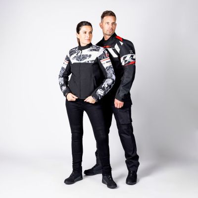 Jacket iXS Rapid-STX 2.1 Black-Red-Grey