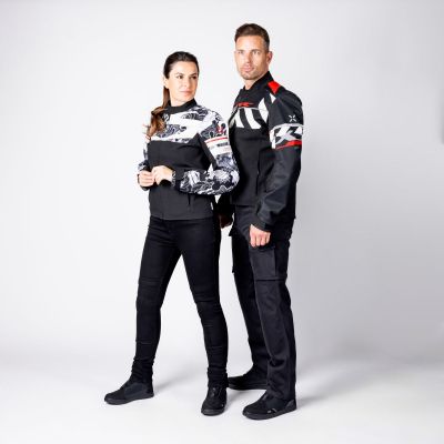 Jacket iXS Rapid-STX 2.1 Black-Red-Grey