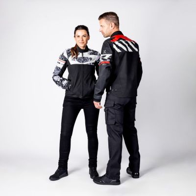 Jacket iXS Rapid-STX 2.1 Black-Red-Grey