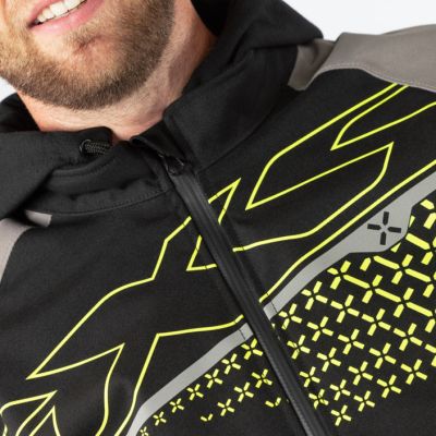 Jacket iXS Rapid-STX 1.0 Anthracite-Lime