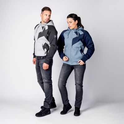 Мото суитчър iXS Rapid 1.0 Cool grey-Dark grey