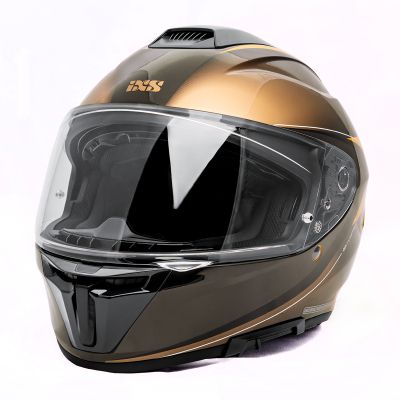 Каска iXS Rapid 1.0 GRAPHIC Gloss Mango-Anthracite