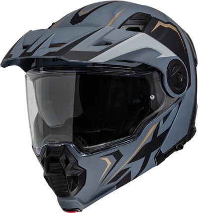 Каска iXS Venture 1.0 MIPS Matt Black-Gold