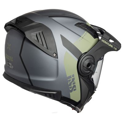 Каска iXS Venture 1.0 Matt Black-Anthracite-Olive