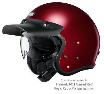 Каска SHOEI J.O2 Garnet Metallic 