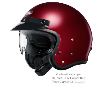 Каска SHOEI J.O2 Garnet Metallic 