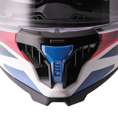 Helmet GMS Gelero White-red-blue